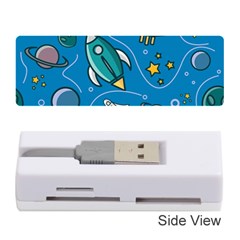 About Space Seamless Pattern Memory Card Reader (stick) by Hannah976