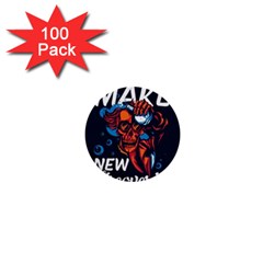 Dont Fear 1  Mini Buttons (100 Pack)  by Saikumar