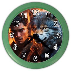 Be Dare For Everything Color Wall Clock by Saikumar