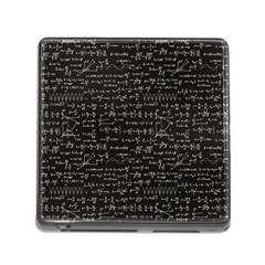 Math Equations Formulas Pattern Memory Card Reader (square 5 Slot) by Ravend