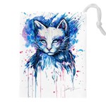Cat Drawstring Pouch (5XL) Front