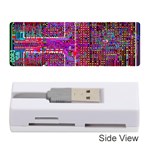 Technology Circuit Board Layout Pattern Memory Card Reader (Stick) Front