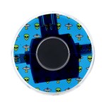 Alien Pattern On-the-Go Memory Card Reader Back