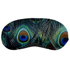 Feathers Art Peacock Sheets Patterns Sleep Mask by Ket1n9
