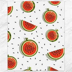 Seamless Background Pattern-with-watermelon Slices Canvas 11  X 14  by Ket1n9