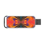 Casanova Abstract Art-colors Cool Druffix Flower Freaky Trippy Portable USB Flash (Two Sides) Back