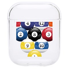 Racked Billiard Pool Balls Hard Pc Airpods 1/2 Case by Ket1n9