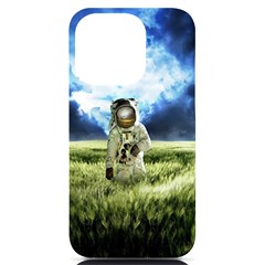 Astronaut Iphone 14 Pro Black Uv Print Case by Ket1n9