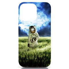 Astronaut Iphone 14 Pro Max Black Uv Print Case by Ket1n9