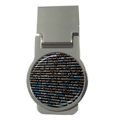 Close Up Code Coding Computer Money Clips (round)  by Hannah976