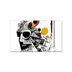 You Wanna Know The Real Me? Sticker (rectangular) by essentialimage