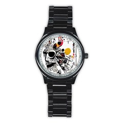 You Wanna Know The Real Me? Stainless Steel Round Watch by essentialimage