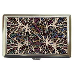 Mental Human Experience Mindset Pattern Cigarette Money Case by Paksenen