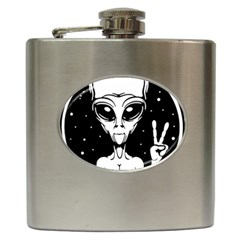 Alien Ufo Hip Flask (6 Oz) by Bedest