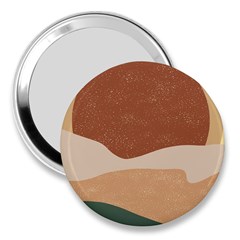 Sunrise Sunset Desert Wall Art 3  Handbag Mirrors by Bedest