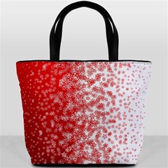 Christmas New Year Snowflake Deer Bucket Bag by Ndabl3x