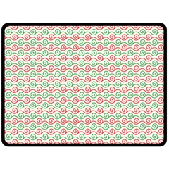 Spiral Geometry Pattern Fleece Blanket (large) by Ndabl3x