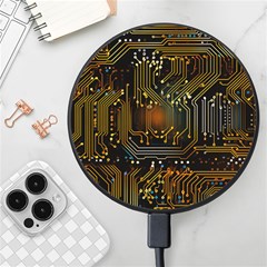 Circuits Circuit Board Orange Technology Wireless Fast Charger(black) by Ndabl3x