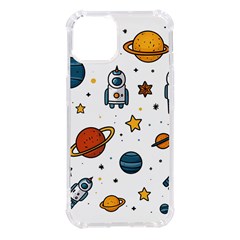 Set Cartoon Symbol Pattern Iphone 14 Tpu Uv Print Case by Bedest