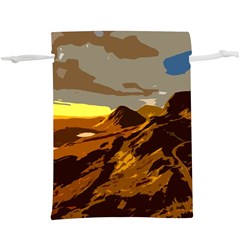 Scotland Monti Mountains Mountain Lightweight Drawstring Pouch (xl) by Cendanart