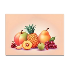 Fruit Pattern Apple Abstract Food Sticker A4 (100 Pack) by Proyonanggan