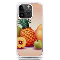 Fruit Pattern Apple Abstract Food Iphone 14 Pro Tpu Uv Print Case by Proyonanggan
