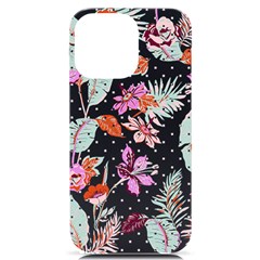 Flawer Iphone 14 Pro Max Black Uv Print Case by saad11
