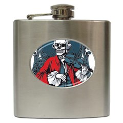 Ghost Hip Flask (6 Oz) by saad11