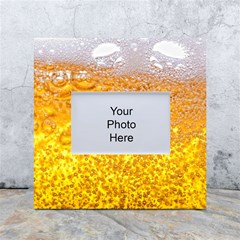 Liquid Bubble Drink Beer With Foam Texture White Box Photo Frame 4  X 6  by Cemarart