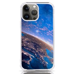 Earth Blue Galaxy Sky Space Iphone 13 Pro Max Tpu Uv Print Case by Cemarart