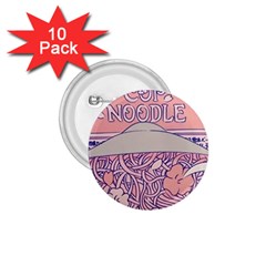 Ramen Kawaii Aesthetic Pink 1 75  Buttons (10 Pack) by Cemarart