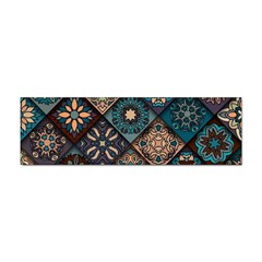 Flower Texture Background Colorful Pattern Sticker Bumper (100 Pack) by Cemarart