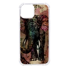 Tribal Elephant Iphone 14 Tpu Uv Print Case by Ndabl3x