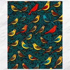 Bird Pattern Colorful Canvas 16  X 20  by Cemarart