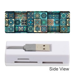 Texture Pattern Abstract Colorful Digital Art Memory Card Reader (stick) by Ndabl3x