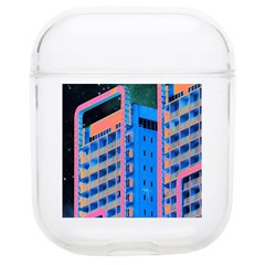 Fantasy City Architecture Building Cityscape Soft Tpu Airpods 1/2 Case by Cemarart