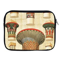 Egyptian Architecture Column Apple Ipad 2/3/4 Zipper Cases by Proyonanggan