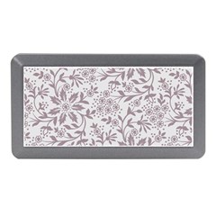 Retro Floral Texture, Beige Floral Retro Background, Vintage Texture Memory Card Reader (mini) by nateshop