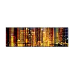 Skyline Light Rays Gloss Upgrade Sticker (bumper) by Cemarart