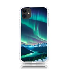 Aurora Borealis Iphone 11 Tpu Uv Print Case by Ndabl3x
