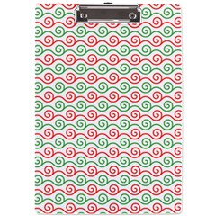 Mosaic Hexagon Honeycomb A4 Acrylic Clipboard by Ndabl3x