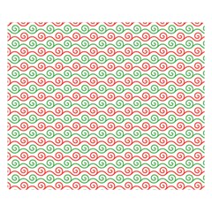 Mosaic Hexagon Honeycomb Premium Plush Fleece Blanket (small) by Ndabl3x