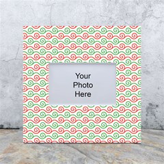 Mosaic Hexagon Honeycomb White Box Photo Frame 4  X 6  by Ndabl3x