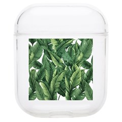 Green Banana Leaves Soft Tpu Airpods 1/2 Case by goljakoff