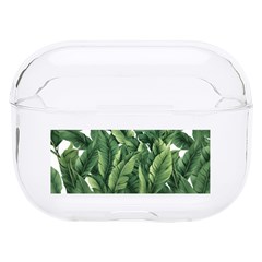 Tropical Leaves Hard Pc Airpods Pro Case by goljakoff