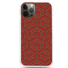 Hexagon Motif Geometric Tribal Style Pattern Iphone 12 Pro Max Tpu Uv Print Case by dflcprintsclothing