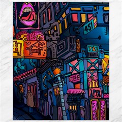 Wallet City Art Graffiti Canvas 11  X 14  by Bedest