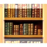 Room Interior Library Books Bookshelves Reading Literature Study Fiction Old Manor Book Nook Reading Deluxe Canvas 14  x 11  (Stretched) 14  x 11  x 1.5  Stretched Canvas