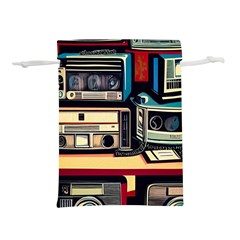 Radios Tech Technology Music Vintage Antique Old Lightweight Drawstring Pouch (l) by Grandong