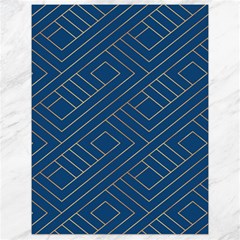 Plaid Background Blue Canvas 18  X 24  by Askadina